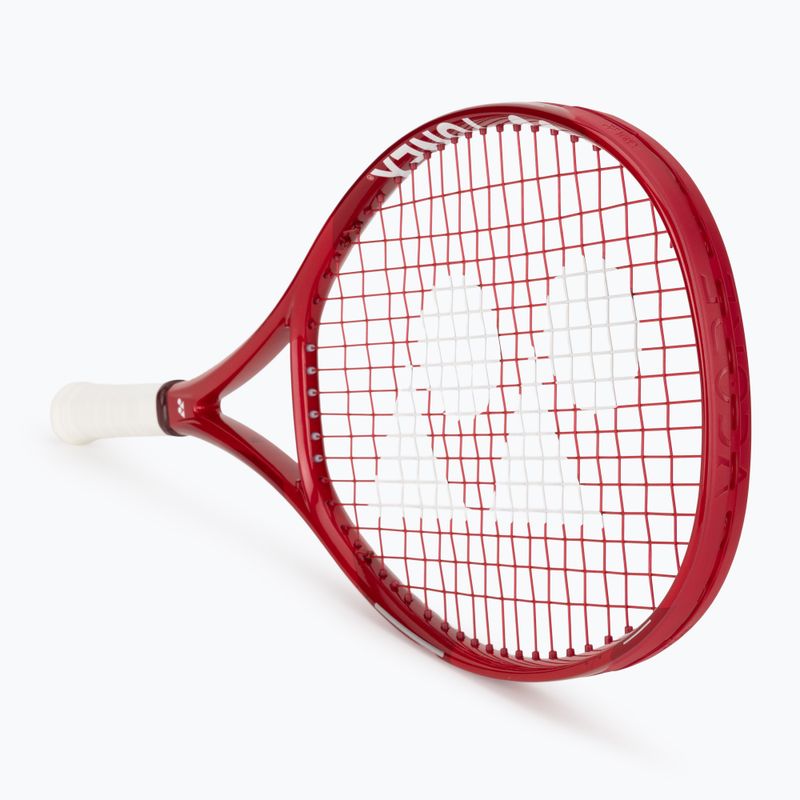 Racchetta da tennis per bambini YONEX Vcore 25 Jr ruby red 2