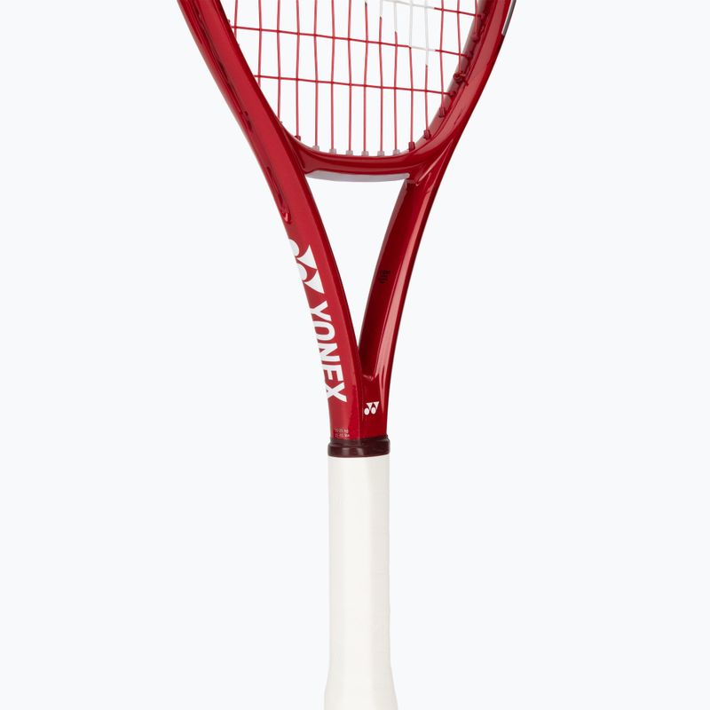 Racchetta da tennis per bambini YONEX Vcore 25 Jr ruby red 4