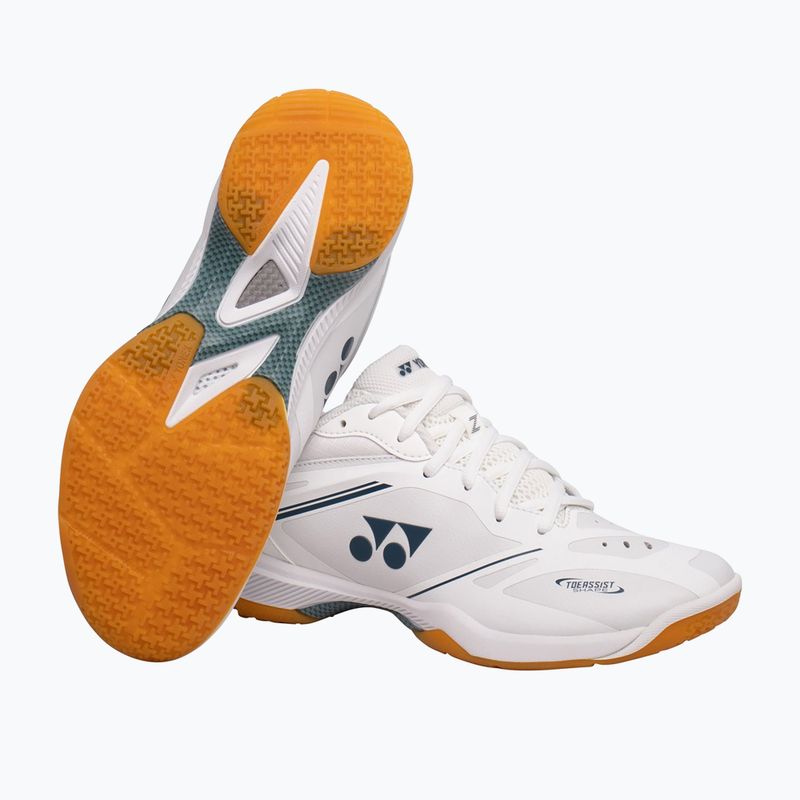 Scarpe da badminton donna Yonex Power Cushion 65 Z4 white 4