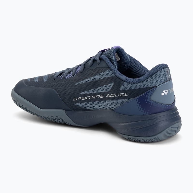 Scarpe da badminton donna YONEX Cascade Accel 2 Wide purple 3