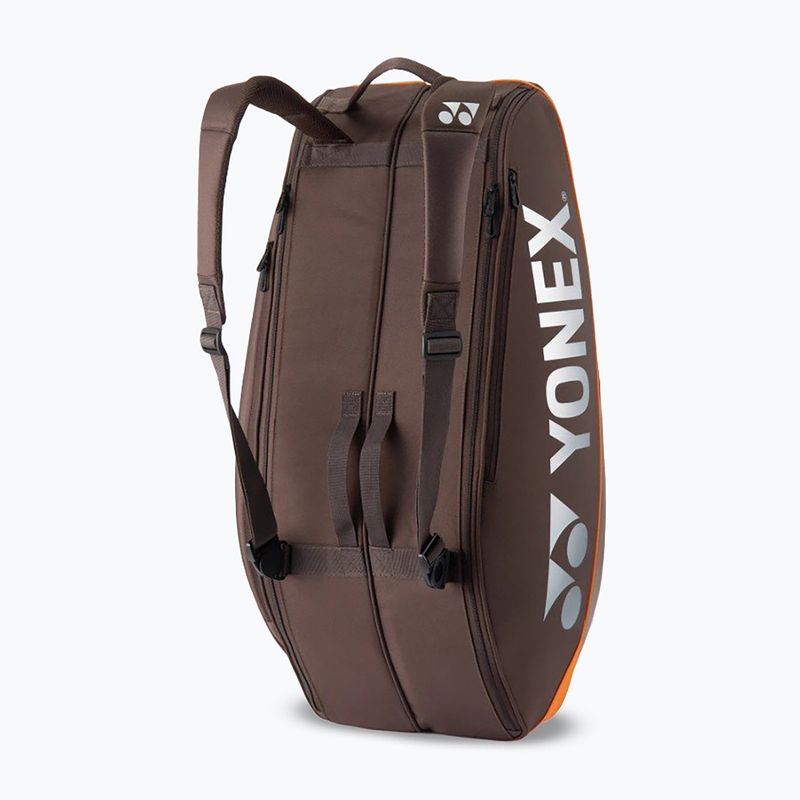 Borsa da tennis YONEX 92426 Pro Racquet Bag 6 espresso 4