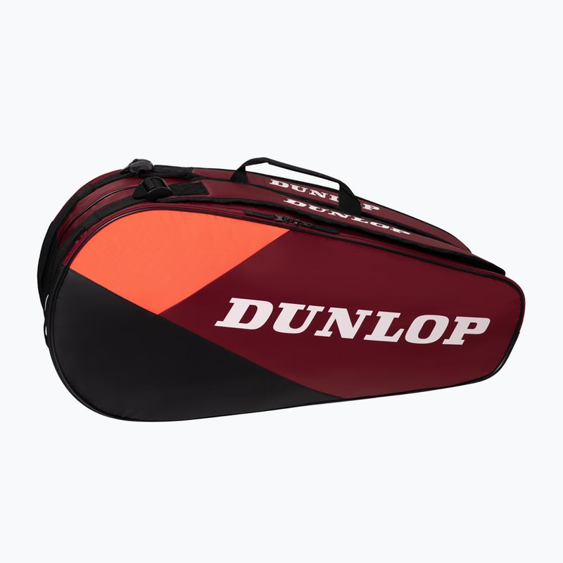 Borsa da tennis Dunlop CX-Club 6 RKT rosso/nero/rosso 2