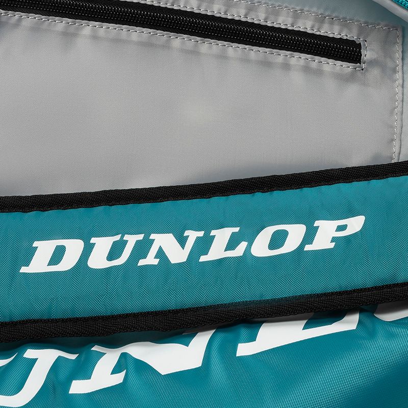 Borsa da tennis Dunlop SX-Club 10Rkt teal/black/yellow 5