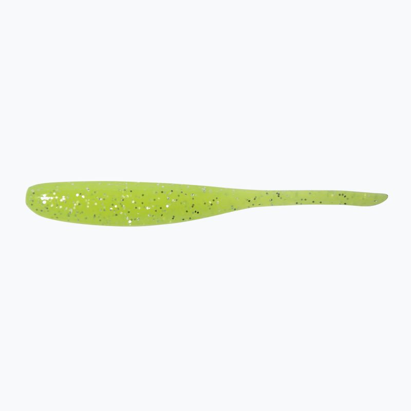 Keitech Shad Impact esca in gomma 8 pezzi tossico chartreuse
