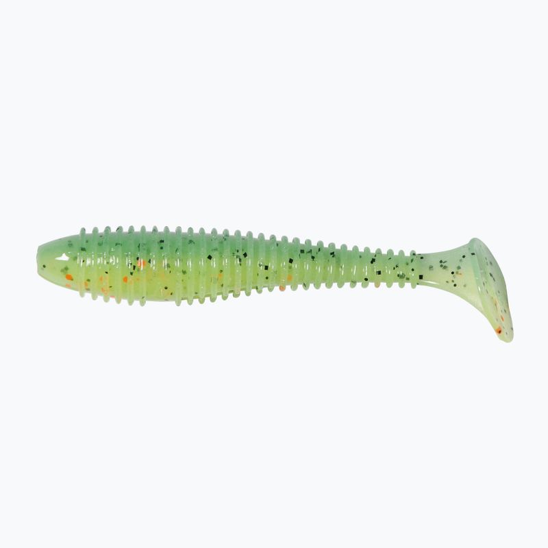 Keitech Swing Impact Fat 6 pezzi esca in gomma tigre calda