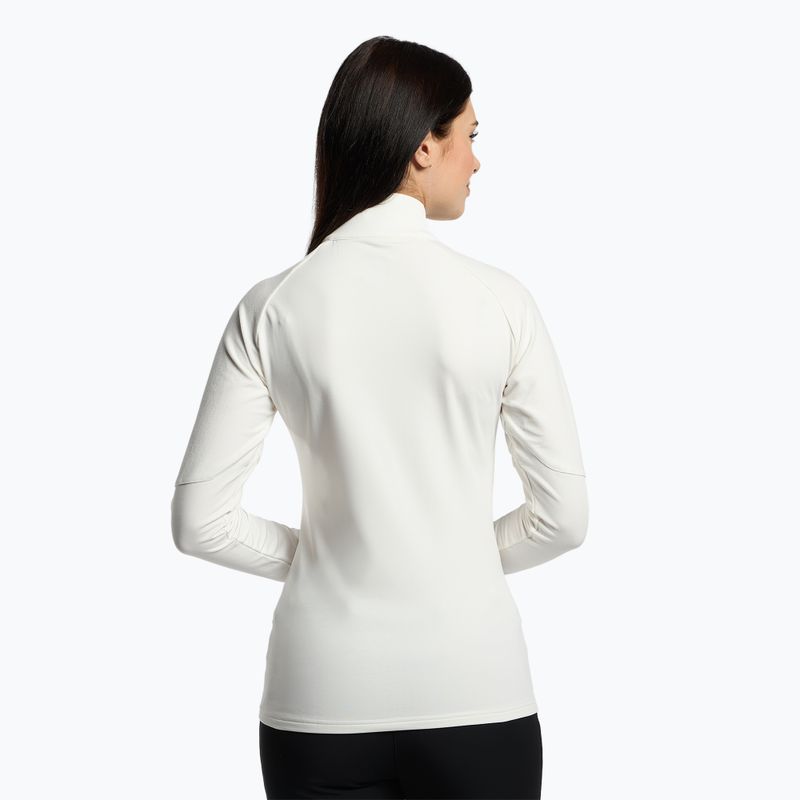 Felpa donna Phenix Twinpeaks 1/2 Zip bianco 3