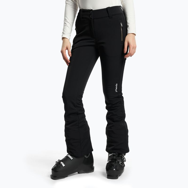 Pantaloni da sci da donna Phenix Jet nero