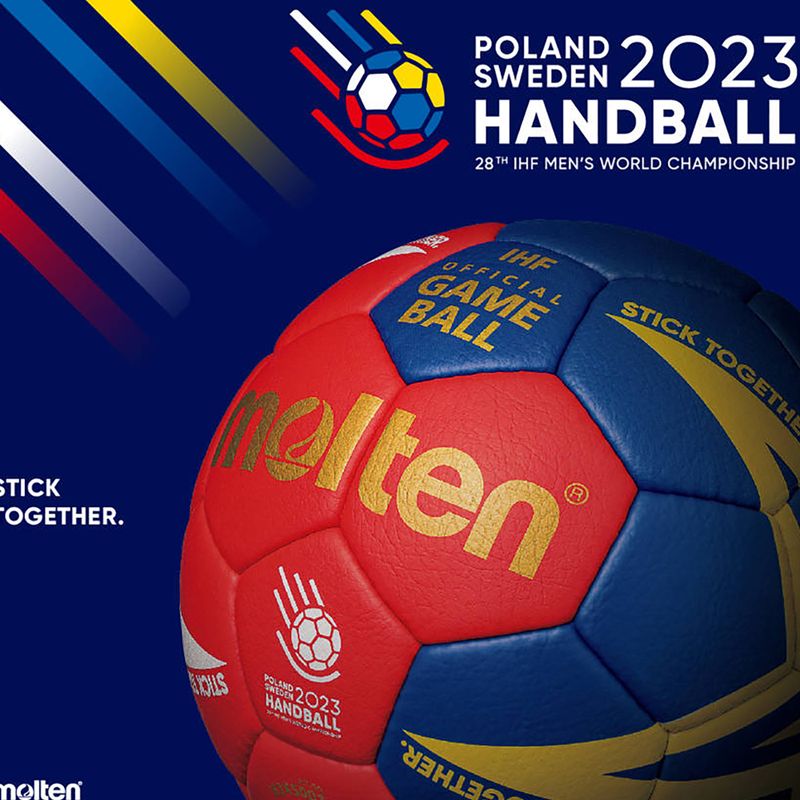 Pallamano Molten H3X5001-M3Z bianco/blu misura 3 10