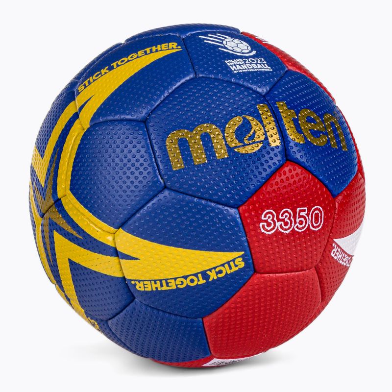 Pallamano Molten H1X3350-M3Z rosso/blu misura 1 2
