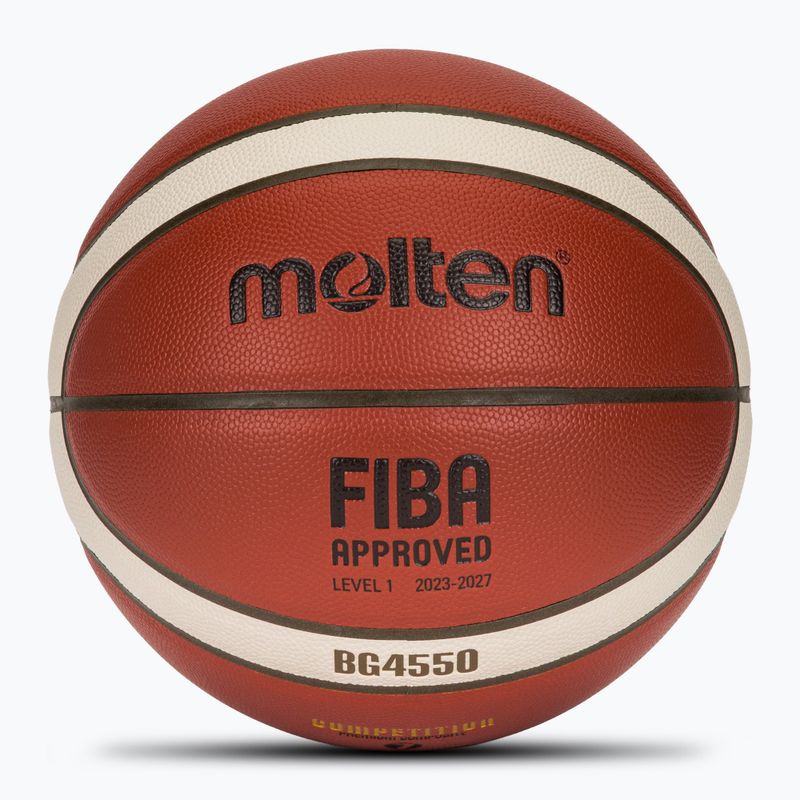 Pallacanestro Molten B7G4550 FIBA marrone taglia 7