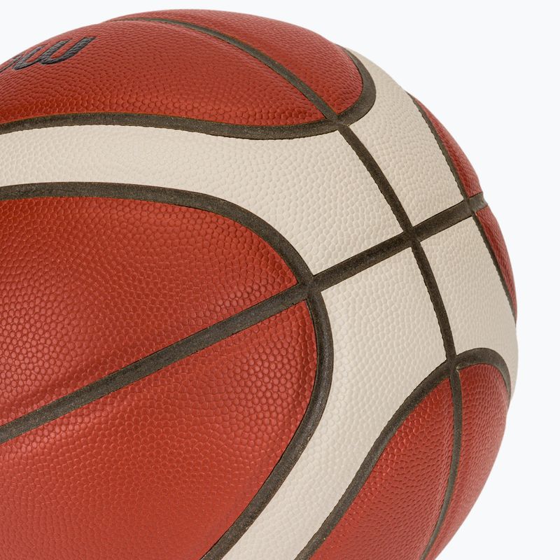 Pallacanestro Molten B6G4550 FIBA marrone taglia 6 4