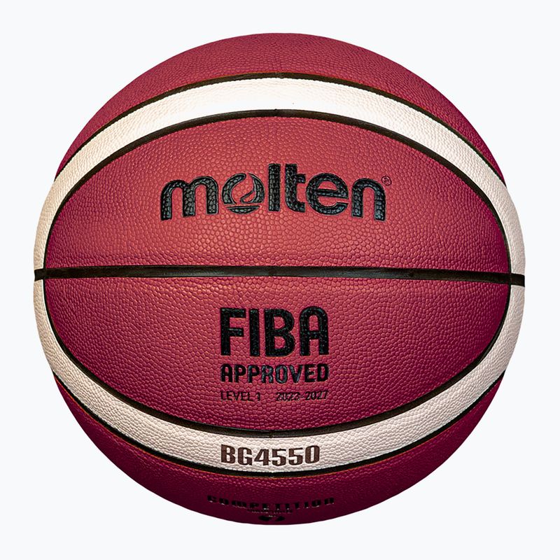 Pallacanestro Molten B6G4550 FIBA marrone taglia 6