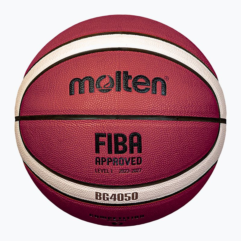 Pallacanestro Molten B5G4050 FIBA marrone taglia 5