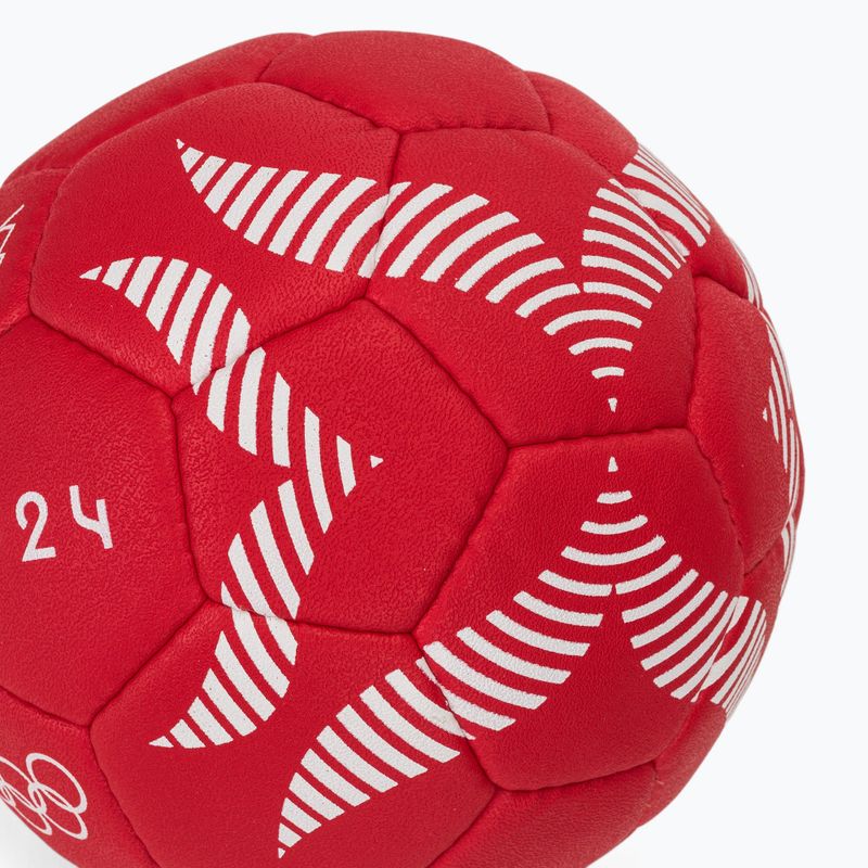 Pallamano Molten H3A5000-S4F IHF OFFICIAL BALL PARIS 2024 rosso taglia 3 4