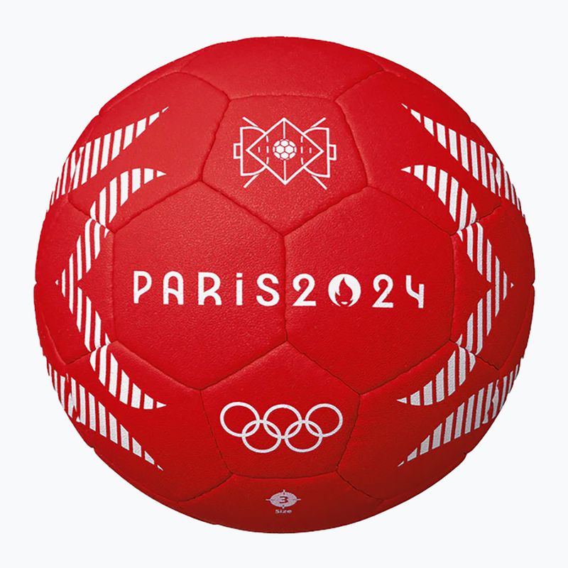 Pallamano Molten H2A5000-S4F IHF OFFICIAL BALL PARIS 2024 rosso taglia 2