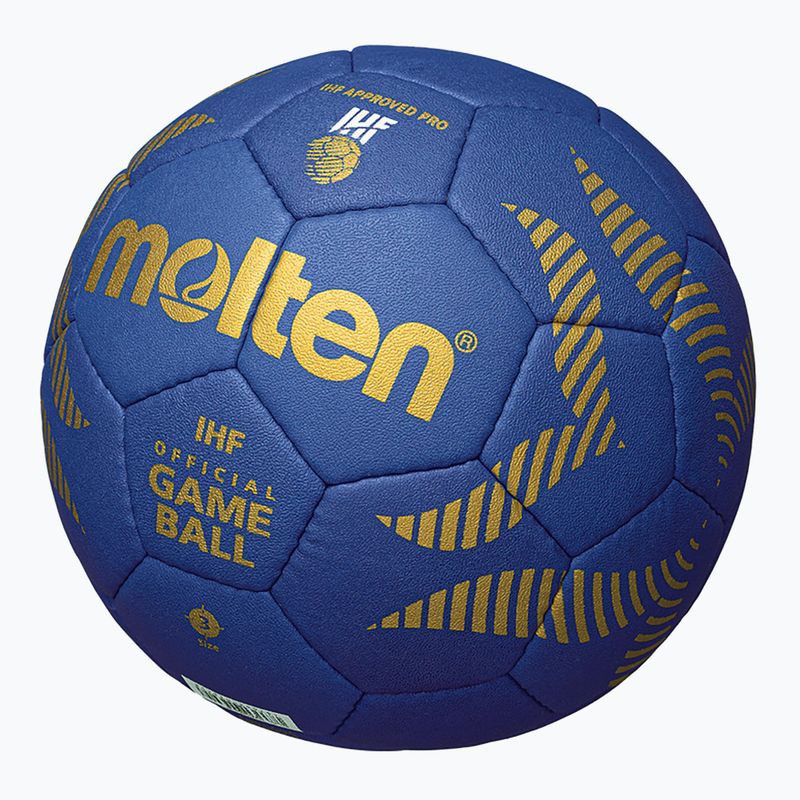 Pallamano Molten H2A5000-B IHF OFFICIAL BALL blu misura 2 5