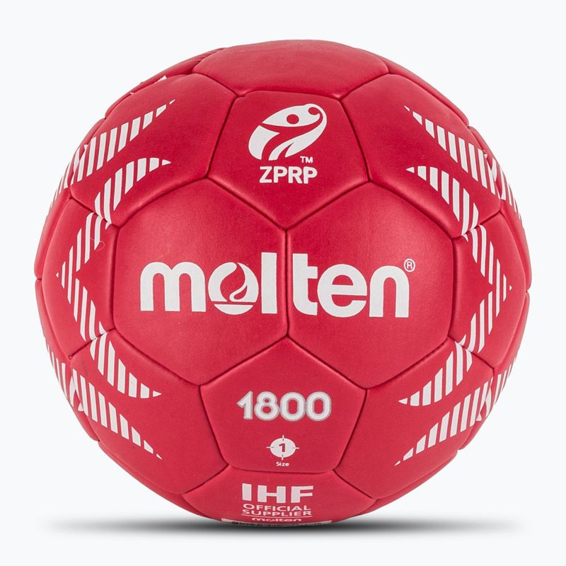 Pallamano Molten H1A1800-PL rosso taglia 1