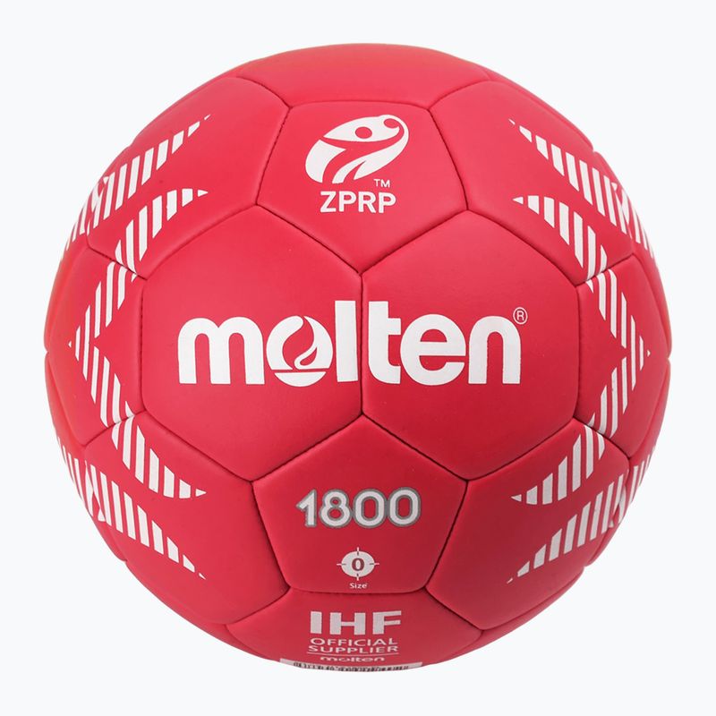 Pallamano Molten H0A1800-PL rosso taglia 0