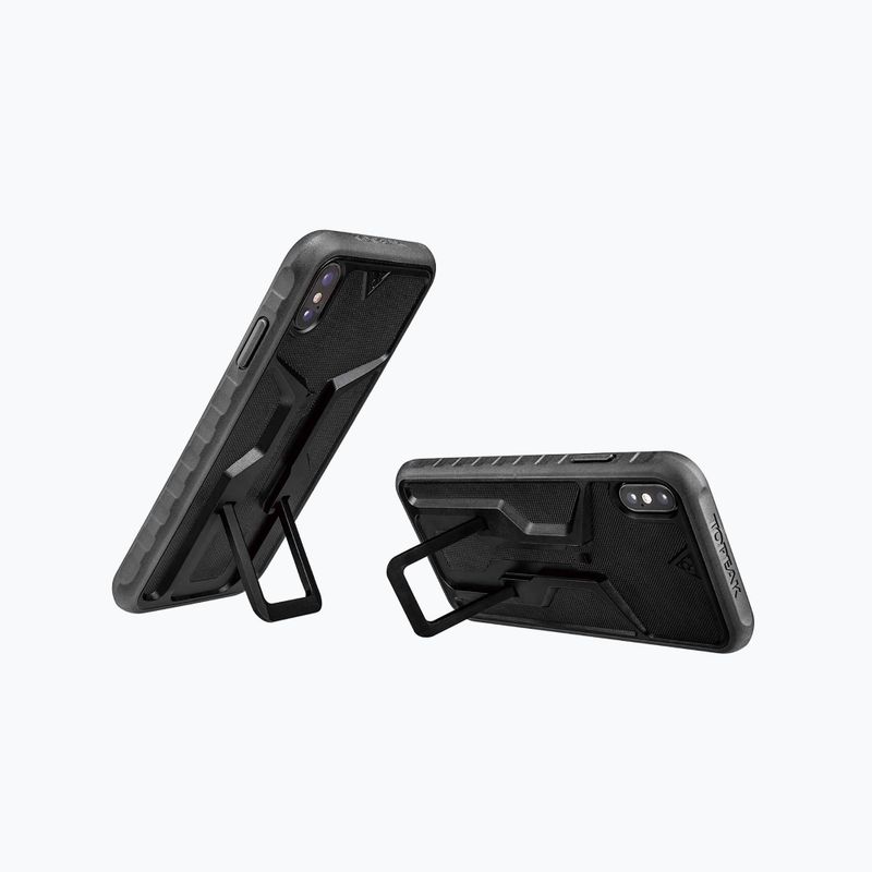 Topeak Ridecase Supporto per telefono per iPhone XS Max nero/grigio 2