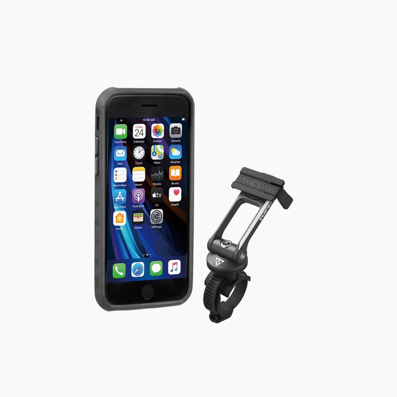 Topeak Ridecase Supporto per telefono per Iphone SE e Iphone 7/8 nero/grigio 2