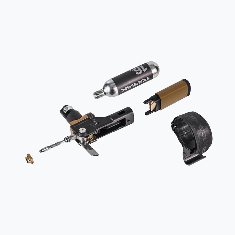 Topeak TUBI MASTER+ kit di riparazione per pneumatici tubeless 4