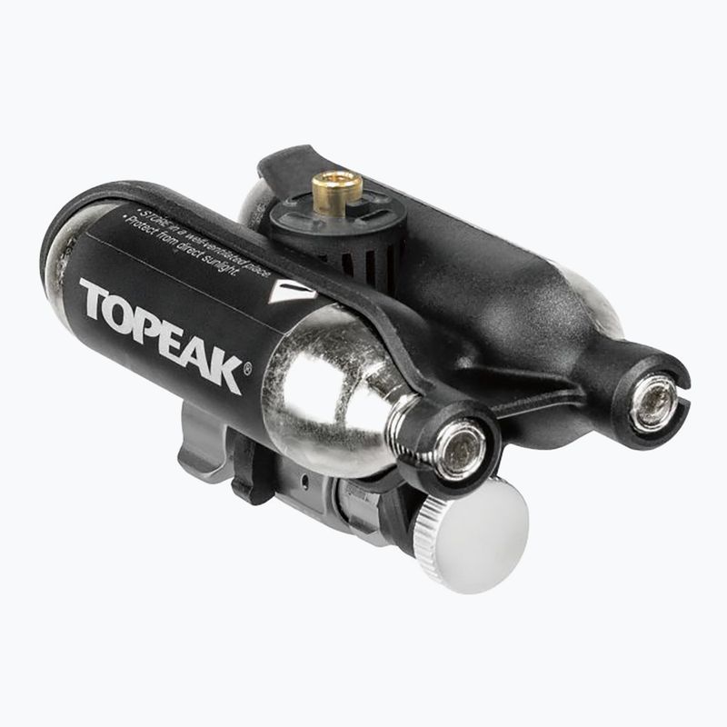 Topeak Ninja Master+ Pacchetto carburante CO2 sotto il cestino nero 2