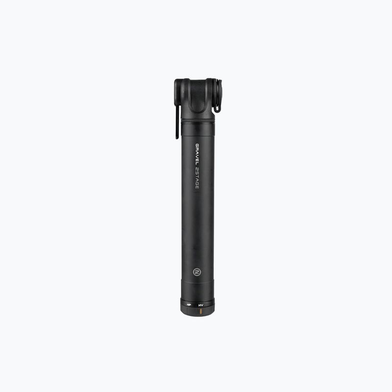Pompa per bicicletta Topeak Gravel 2Stage nera
