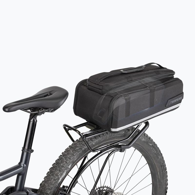Topeak MTX E-Xplorer Borsa da baule 2.0 26 l per batteria di scorta nero 4