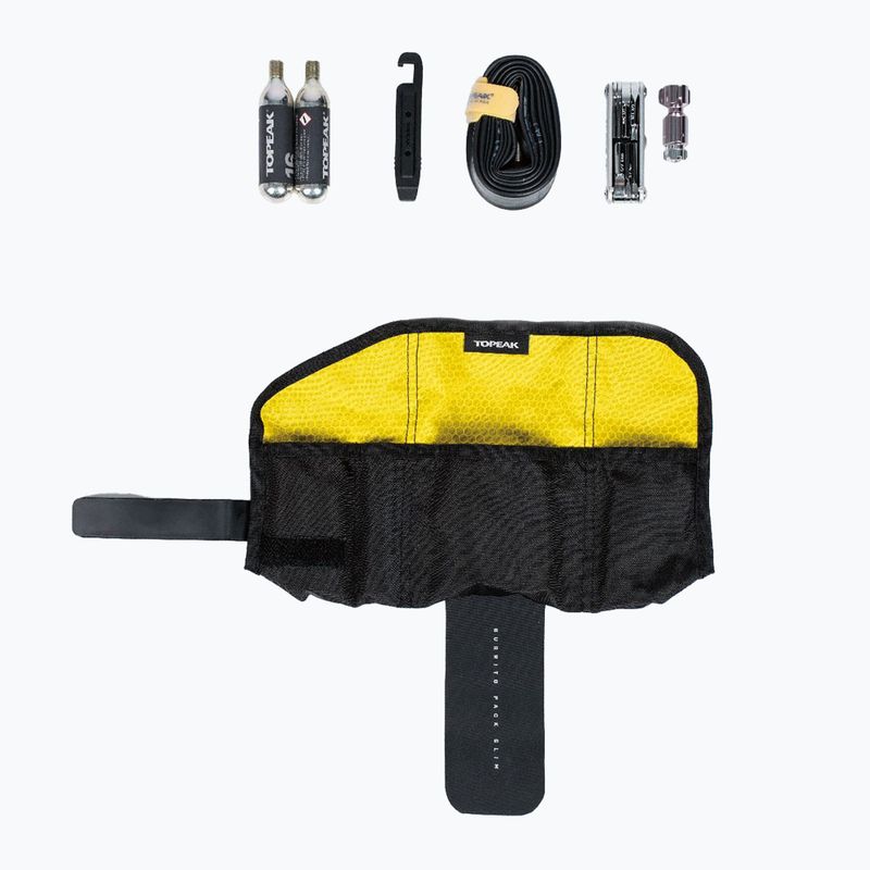Topeak Burrito Pack Slim 1,2 l borsa da bici nera 3