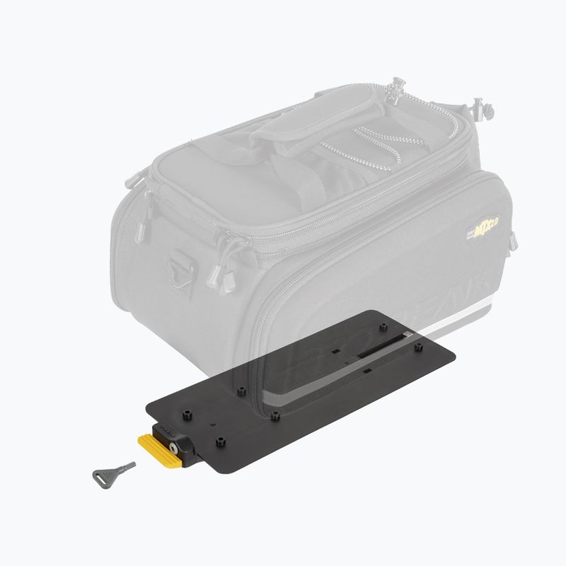 Topeak MTX Piastra di chiusura del bagagliaio nera 2