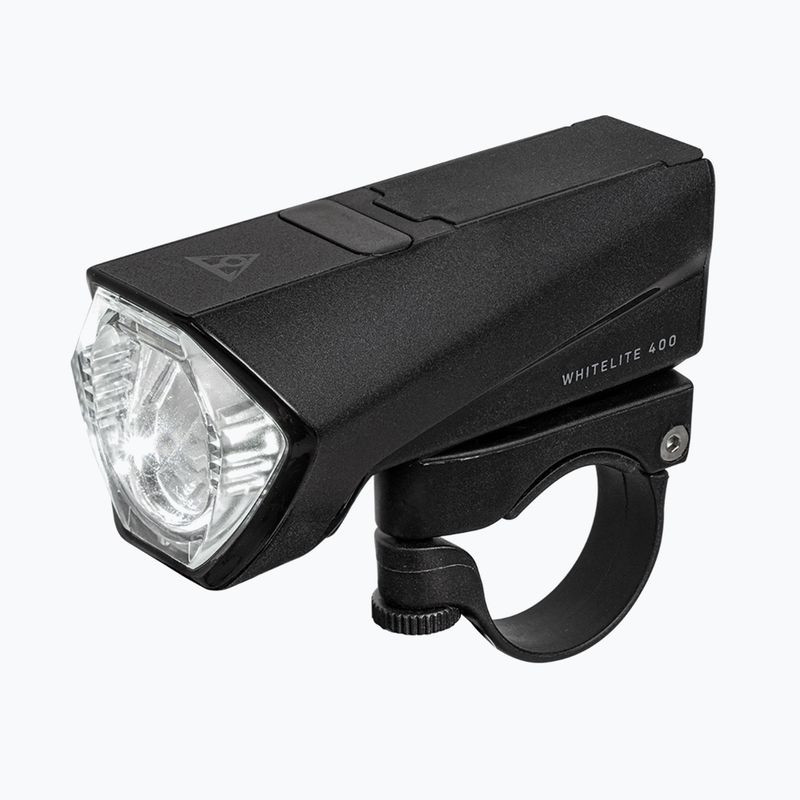 Topeak Whitelite 400 luce anteriore per bicicletta nera