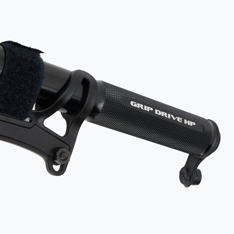 Pompa da bicicletta Lezyne Grip Drive HP M ABS FLEX 120psi rosso 3