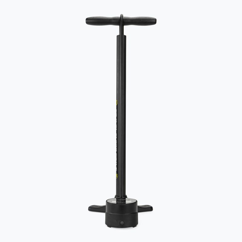Pompa da bicicletta Lezyne Gravel Digital Drive nero opaco