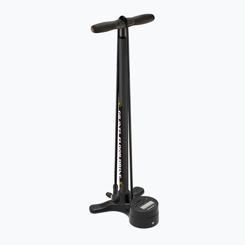 Pompa da bicicletta Lezyne Gravel Digital Drive nero opaco 7
