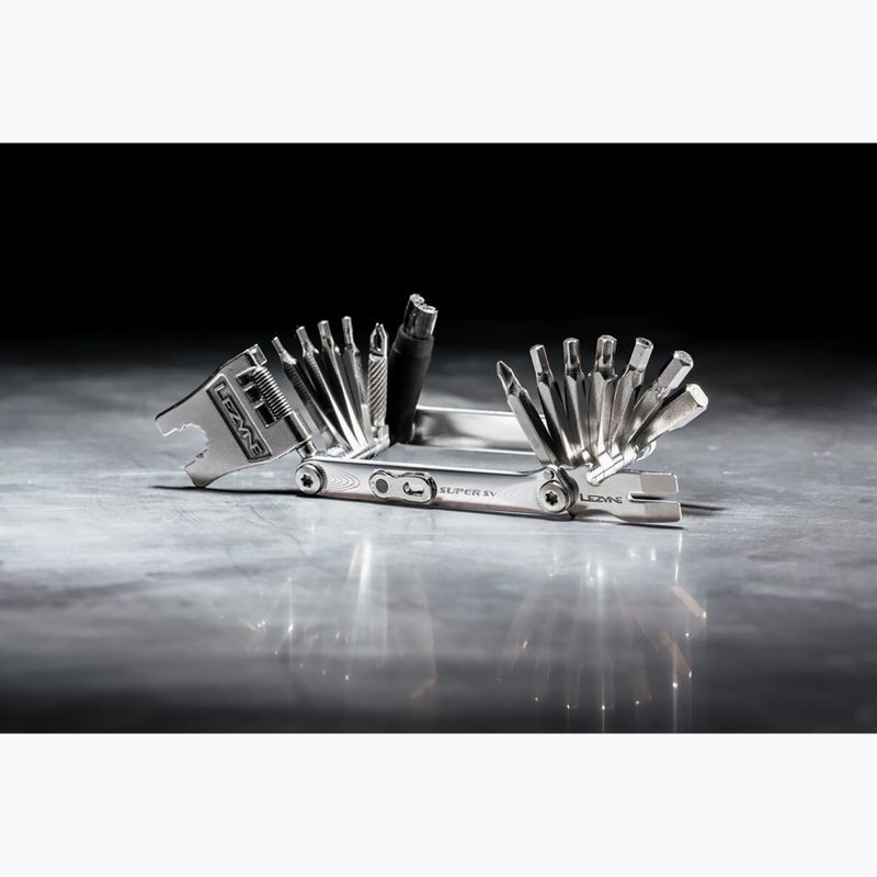 Chiave per bicicletta Lezyne Super SV22 argento 2