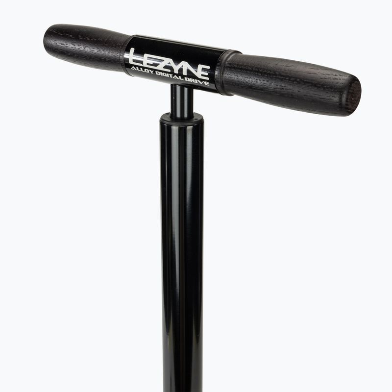 Pompa per bicicletta Lezyne Alloy Digital Drive 3.5 nero lucido 3