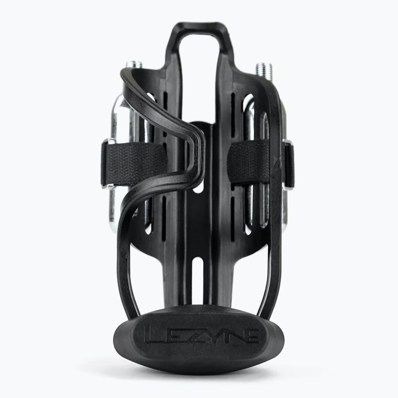 Lezyne Cage Tubeless Flow Storage Portaborraccia caricato nero