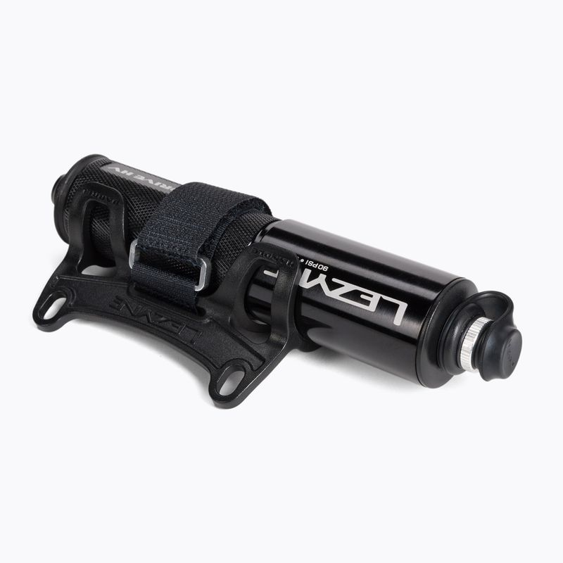 Lezyne Pocket Drive HV ABS Flex Hose pompa per bicicletta 90psi nero