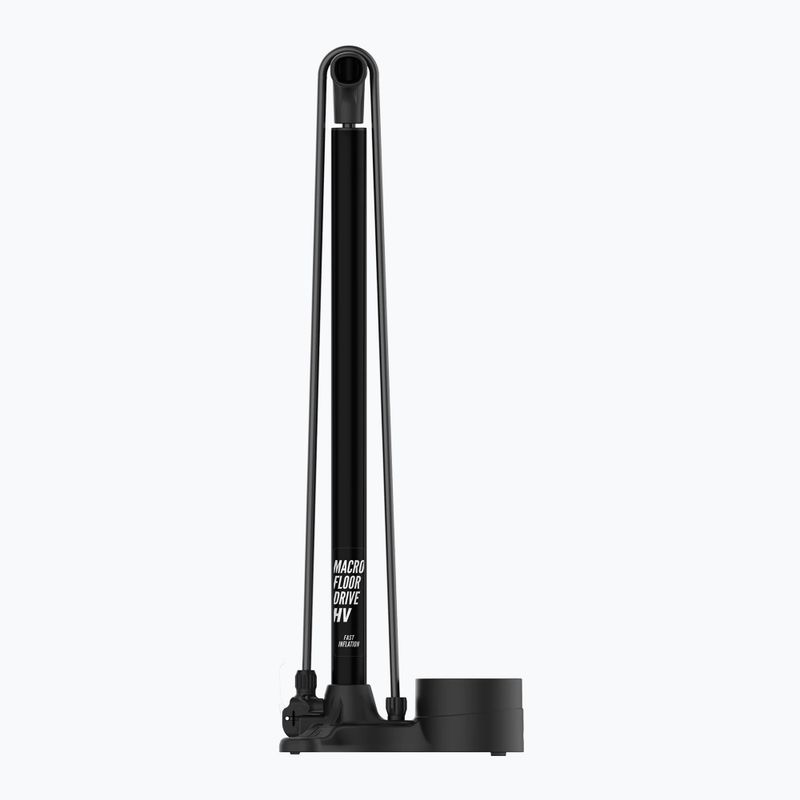 Pompa da bicicletta Lezyne Macro HV Floor Drive ABS 100psi nero piatto 4