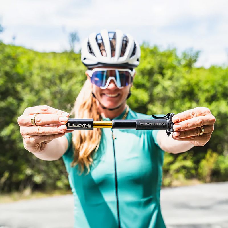 Pompa per bicicletta Lezyne Presta Pocket Drive 160psi black 5