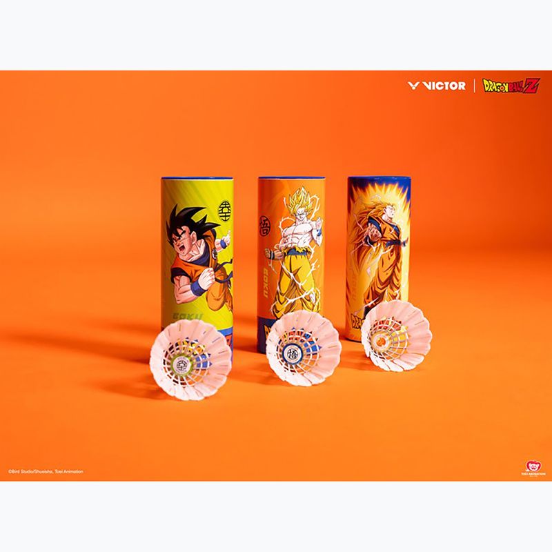 VICTOR Dragon Ball Z Volano sintetico 3 pezzi sodalite blu 2