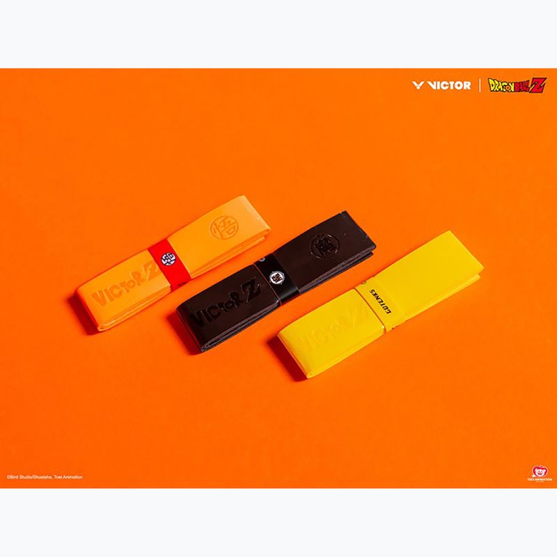Impacco per racchetta da badminton VICTOR Dragon Ball Z Grip giallo neon 2