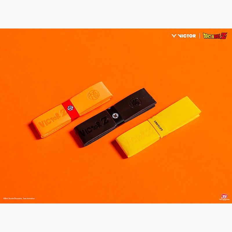 Impacco per racchetta da badminton VICTOR Dragon Ball Z Grip nero opaco 2