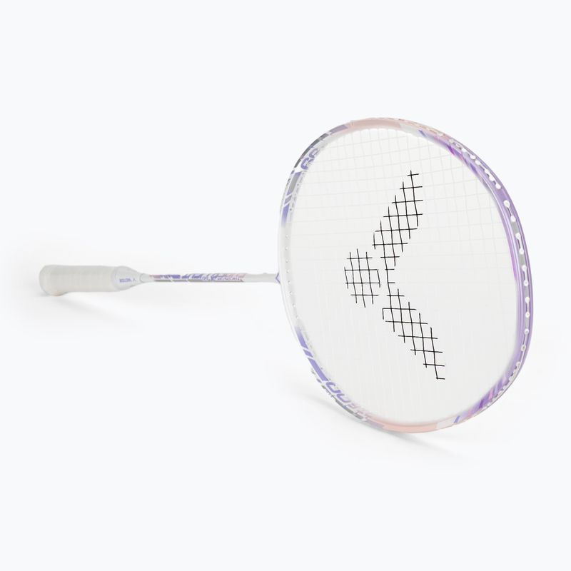 Racchetta da badminton VICTOR Thruster K 66 AJ white/purple 2