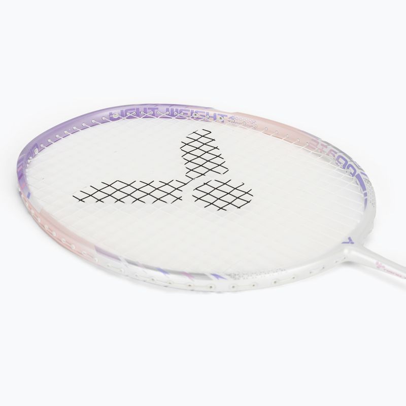 Racchetta da badminton VICTOR Thruster K 66 AJ white/purple 5