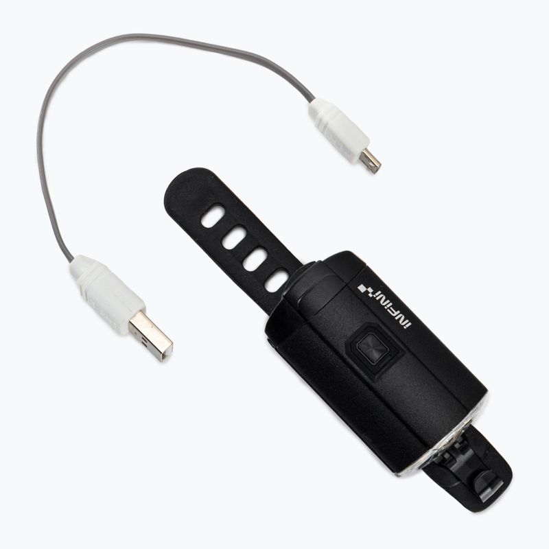 INFINI Tron 300 USB luce anteriore per bicicletta nera 4