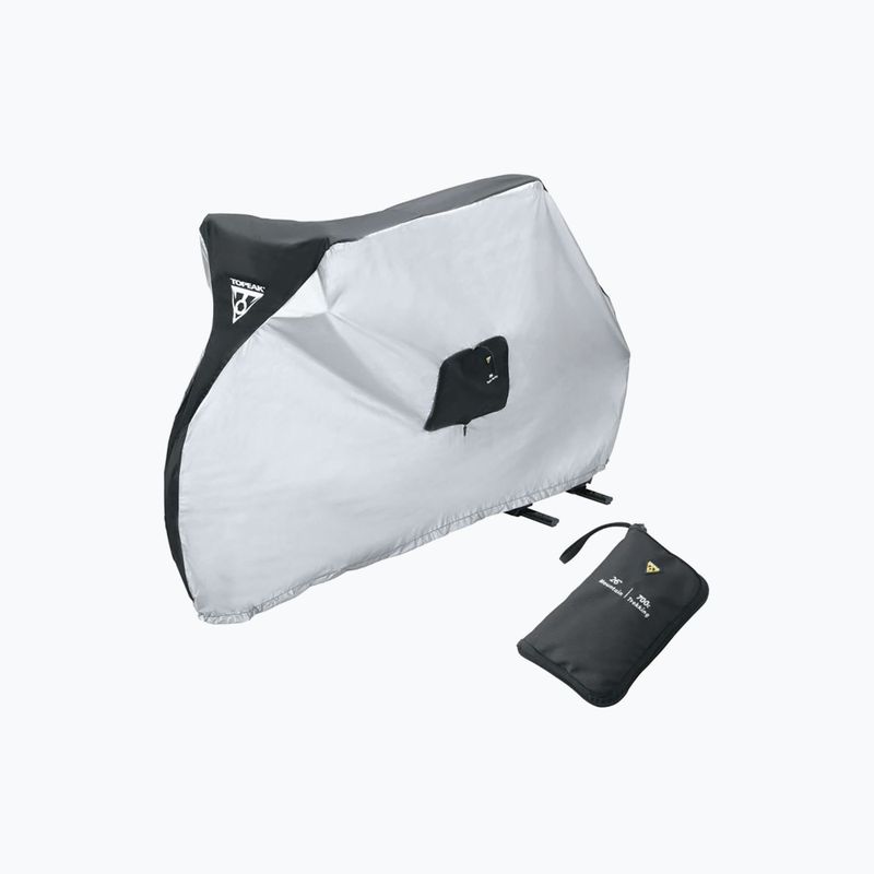 Topeak Coperchio bici da strada 26"/700C argento/nero