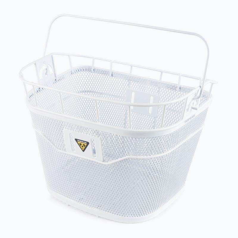 Topeak Basket Cestino anteriore per bicicletta bianco