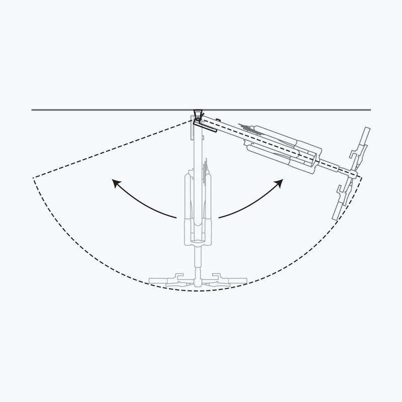 Topeak Swing-Up Ex Supporto per bicicletta nero 3