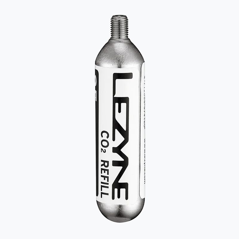 Cartuccia di gas per pompa da bicicletta Lezyne Co2 silver
